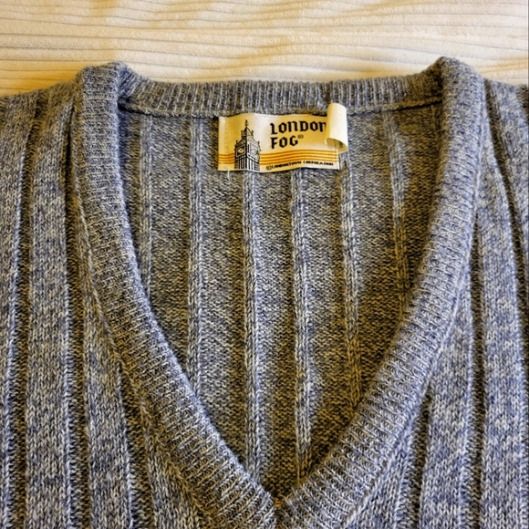 London Fog Other - London Fog Sweater Vest -blue/gray. Size LG.